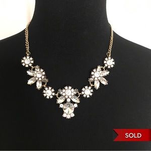 XHILARATION Crystal Statement Necklace